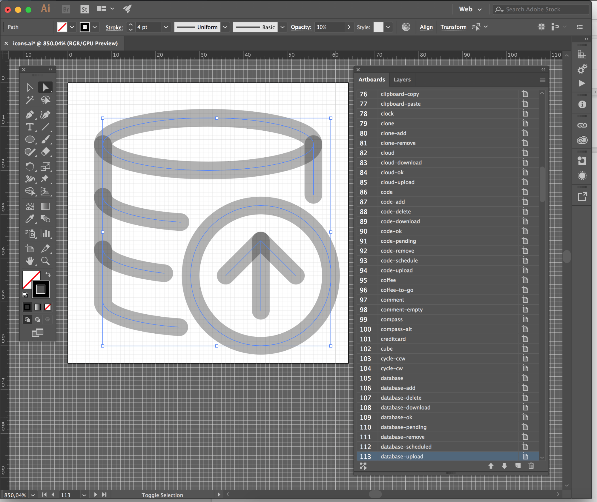 Adobe Illustrator - Blueprint