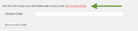 Google Analytics WD Access Code