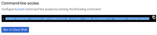 Command-line access