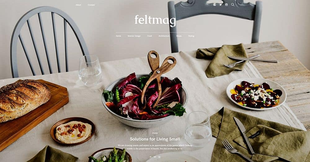 WordPress Themes - Felt