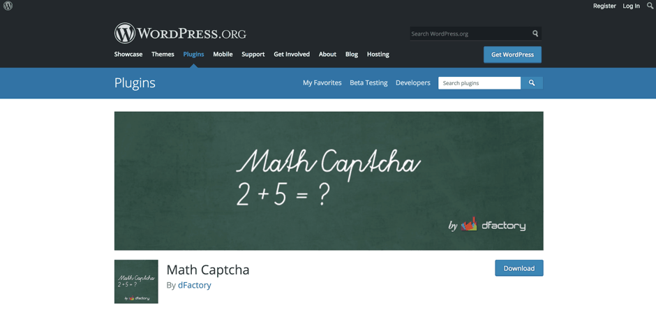 Math CAPTCHA